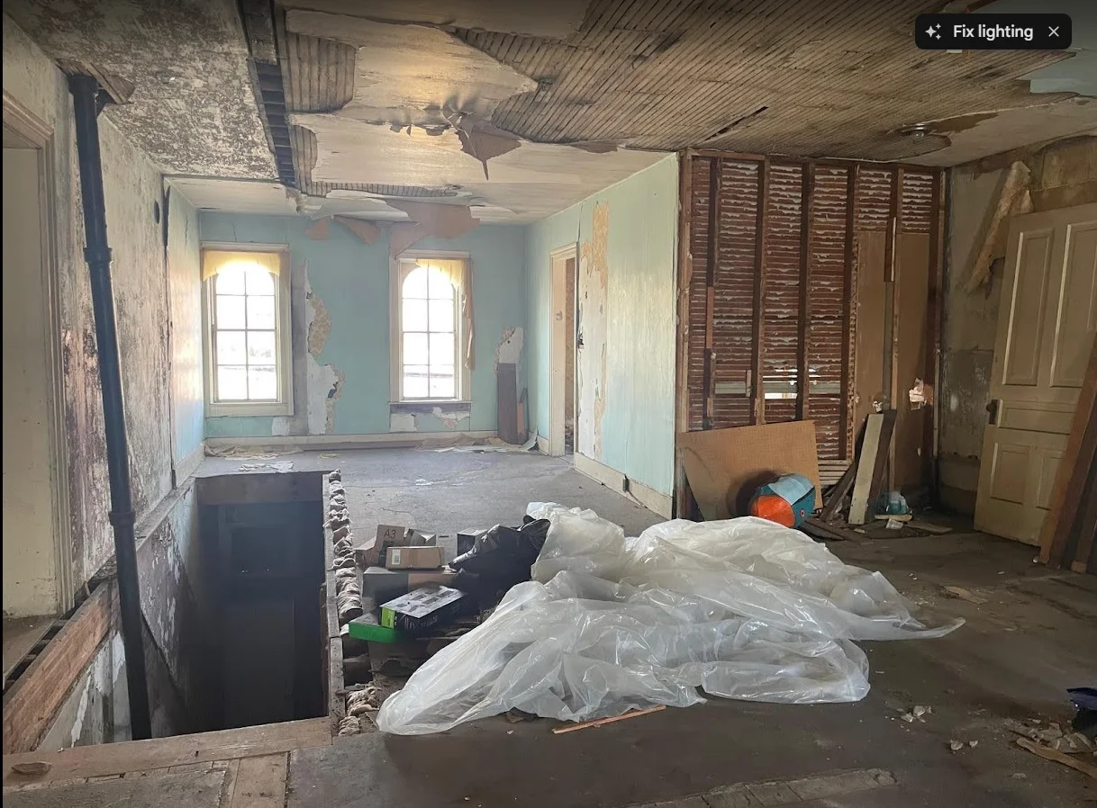 Historic interior with original details