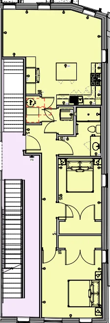 Apartment 3 floor plan