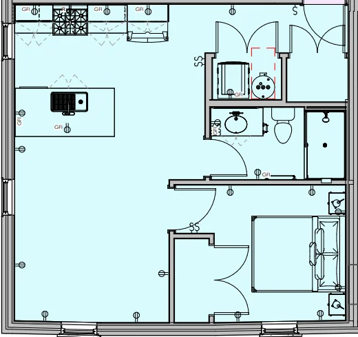 Apartment 4 floor plan