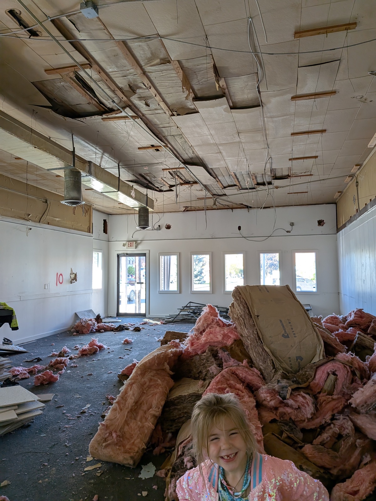 Construction progress, October 2025