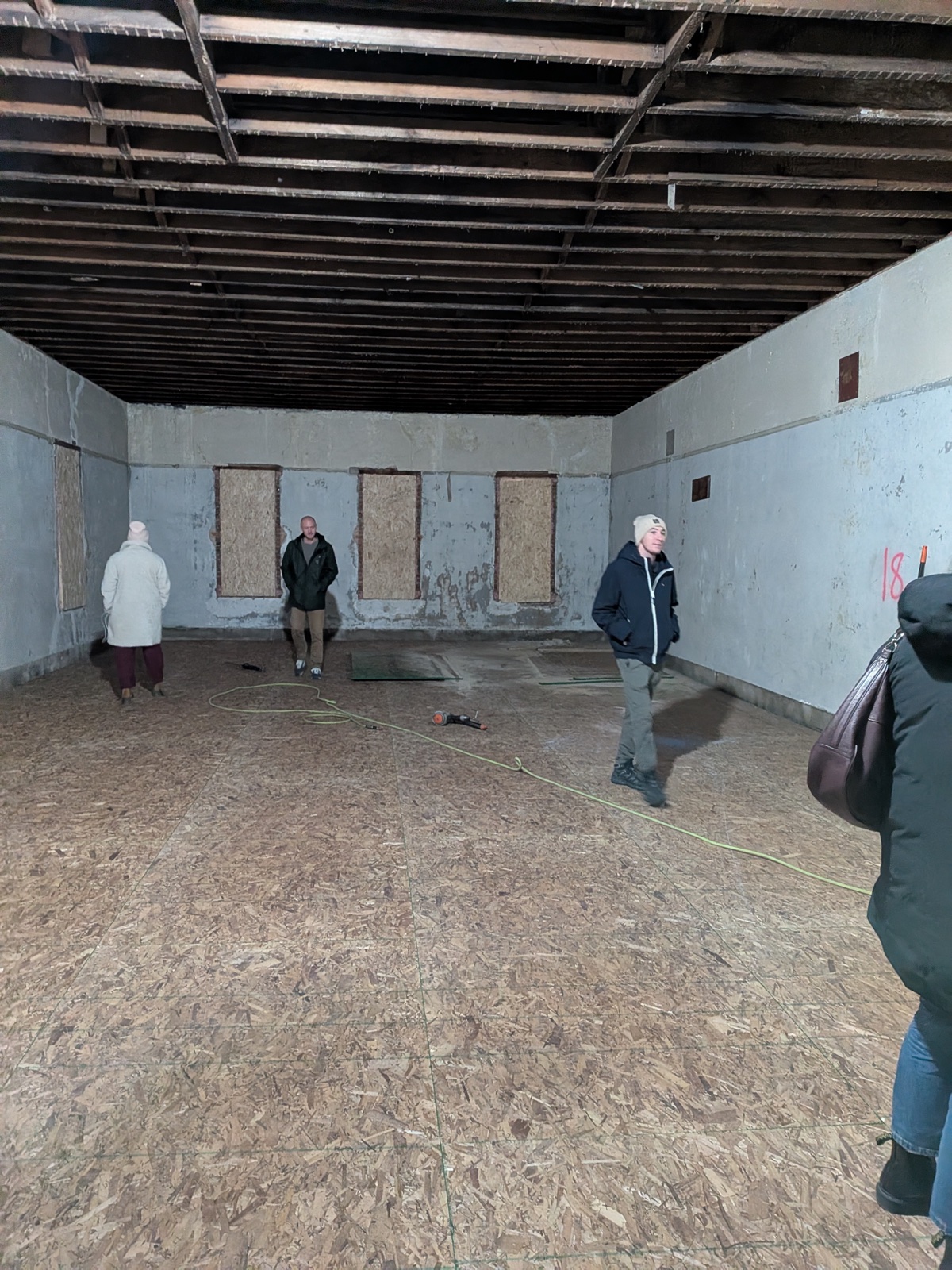 Construction progress, December 22 2025