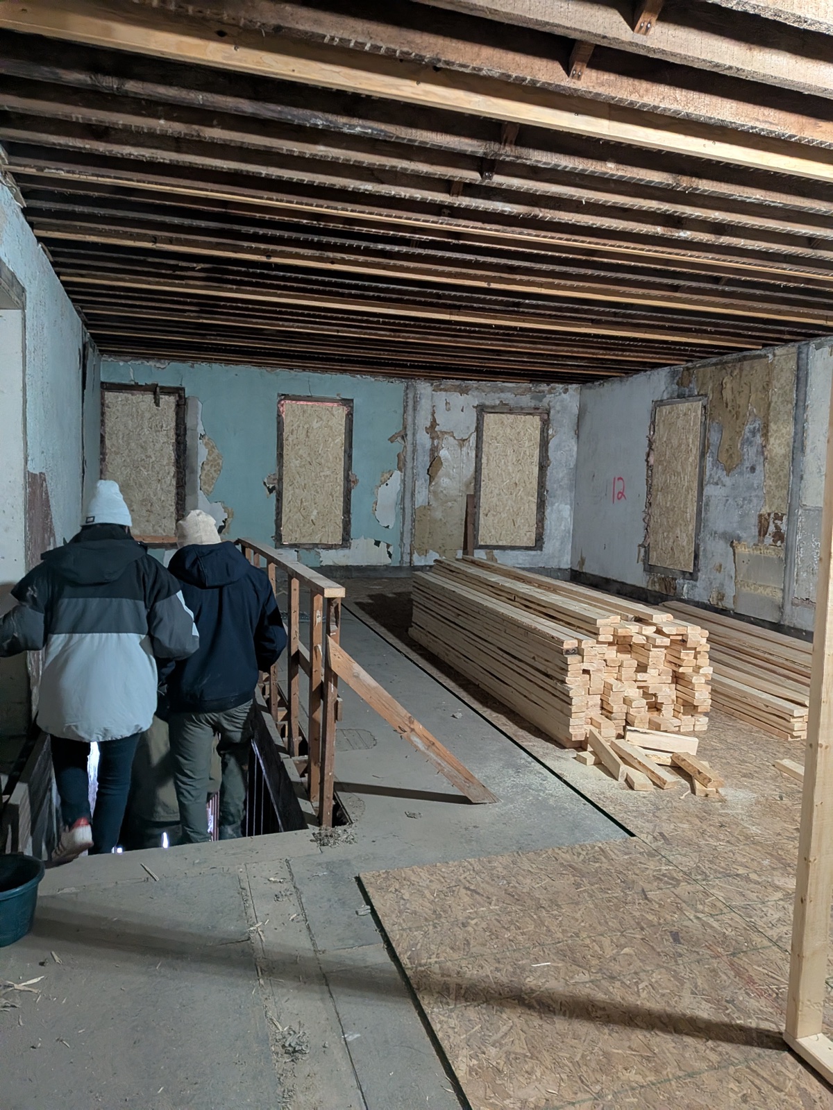 Construction progress, December 22 2025